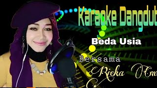 Beda Usia | Lilin Herlina Feat Muchtar Kelana | Karaoke Dangdut Duet Bersama Rieka Cmz