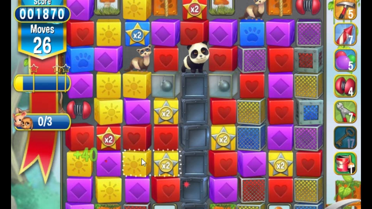 Pet Rescue Saga, Pet Island, 10th July 2017, level 7 😈 ►TOBIAS DEAMON◄