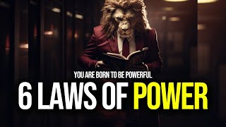 6 Laws Of Power (Powerful Laws To Win The World) BEST MOTIVATIONAL SPEECH BY TITAN MAN