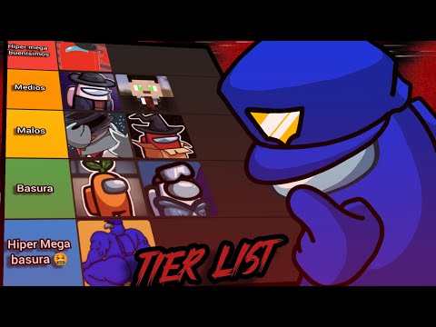 TIEL LIST of the best Among Us YouTubers Part 1