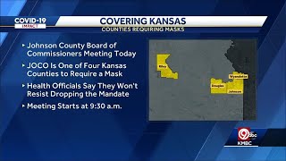 Johnson County to consider lifting mask mandate during Thursday commissioners meeting
