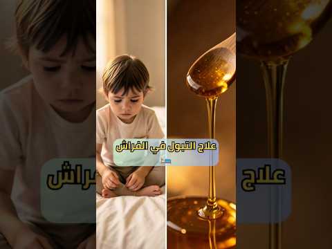 معلقة وحدة ديال العسل قبل النعاس الحل السحري للتبول اللاإرادي