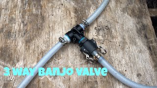 Flush valve for batch mixing on my soft wash pump