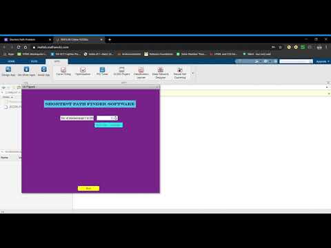 Demonstration of Shortest Path Finder Software(ID: 201901046)