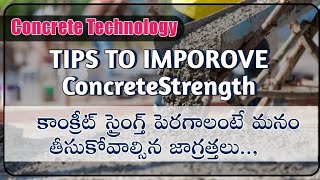 Tips to improve Concrete Strength