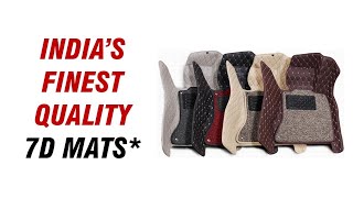 Best Quality Car 7D Floor Mats in India..!!! 🤩