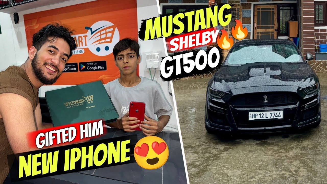 New Car gar agyi😍 Gifted new iphone to my random subscriber 📱🎁 