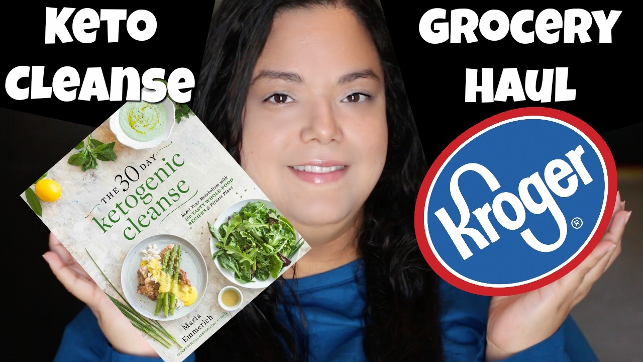 30 Day Ketogenic Cleanse | Week 3 Grocery Haul - YouTube