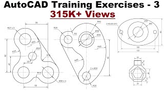 AutoCAD Training Exercises for Beginners - 3 screenshot 2