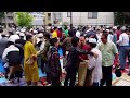 Eid al-Fitr Prayer in Sapporo, Japan (6 July 2016)