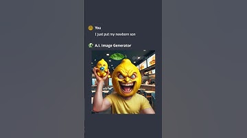 I JuSt puT mY NEwBOrN sOn iNTo A bLeNdEr #ai #meme