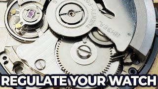 How Do I Regulate My Seiko Watch? 7S26, 4R36, NH36, NH35 Movement Regulation  with Timegrapher - YouTube