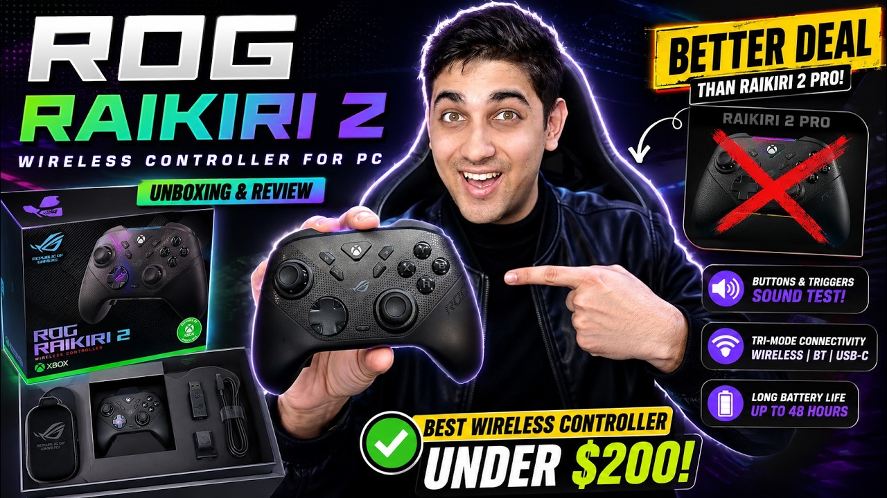 Raaki R 2 ROG Raikiri 2 Unboxing: Every Accessory + Sound Test | Don't Buy Pro ...