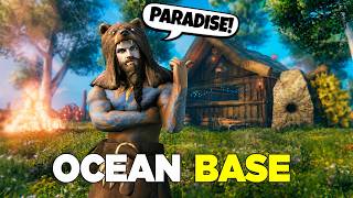 I Turned a Tiny Ocean Island Into a Fantasy Base in Valheim