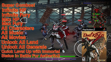 Devil Kings Cheat Codes AetherSx2 | Cheat Codes Devil Kings | Cheat Codes AetherSx2 | Devil Kings