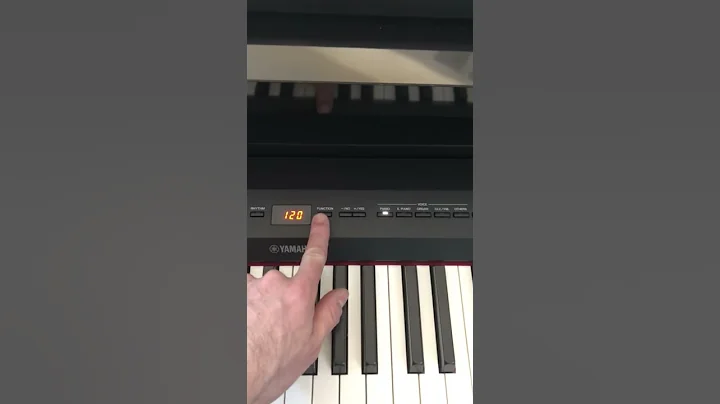 Turning off Speakers on Yamaha P255