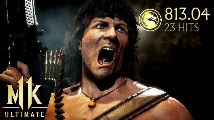 Novo trailer detalha gameplay de Rambo no MK 11