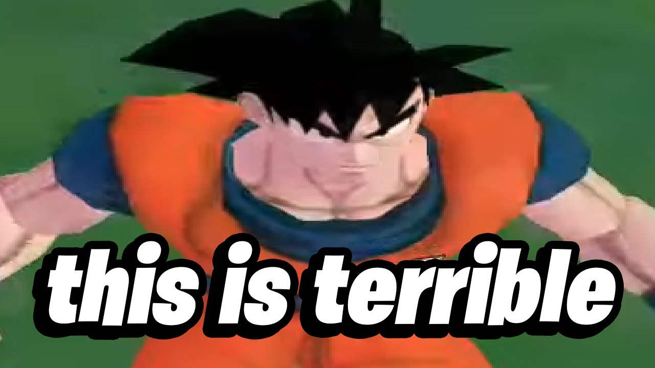 I Played The WORST Dragon Ball Z Game YouTube
