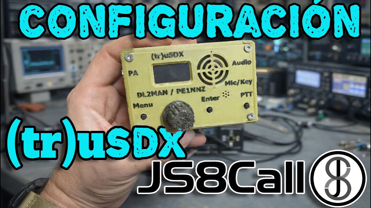 Configuración FÁCIL de (tr)uSDX para JS8Call y Modos Digitales.
