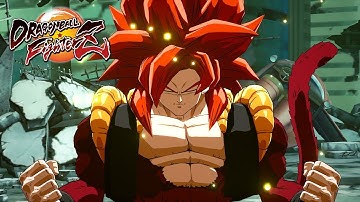 [DBFZ] SS4 Gogeta In game Universal Fuzzy