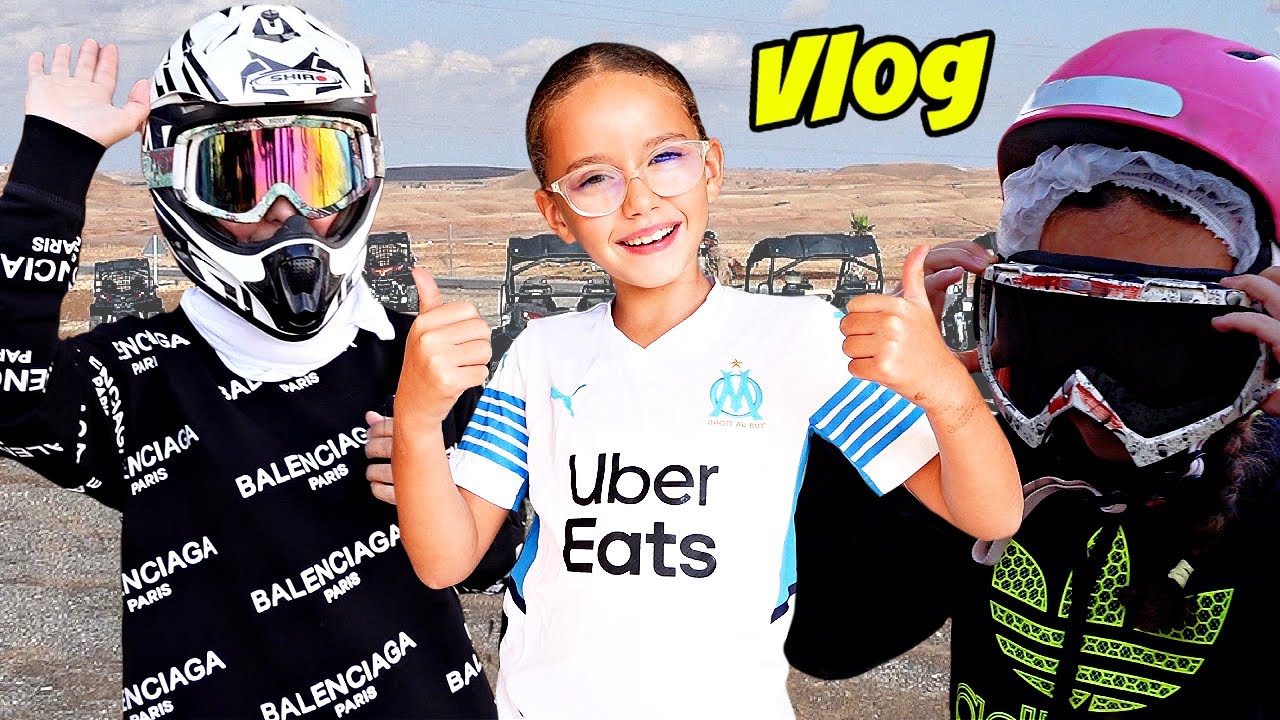 VLOG - JOURNEE avec NOUS - QUAD dans le DESERT D'AGAFAY