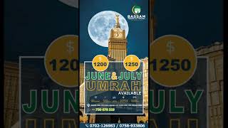 Hajj &amp; Umrah with Bassam Tours. June/July packages available! Your Journey To Purity.