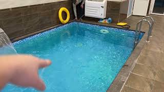 видео: Строительство бассейна из несъемной опалубки под ключ. Теплый бассейн картинка: Строительство бассейна из несъемной опалубки под ключ. Теплый бассейн