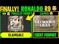 OMG! 115 Ronaldo R9 &amp; 3 Amazing Leaks in FC Mobile | Dynamic FC