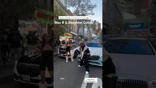 Max B &amp; daughter Chloe Couture collab song music video shoot #maxb #bts #hiphop