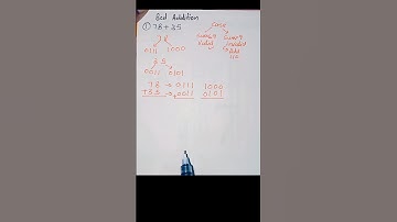 BCD addition #binary #computerscience #mca #shorts