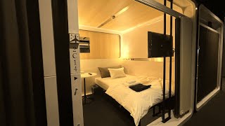 [3,500yen] Trip to Kyoto in a comfortable capsule with plenty of space | First Cabin Kyoto Nijojo