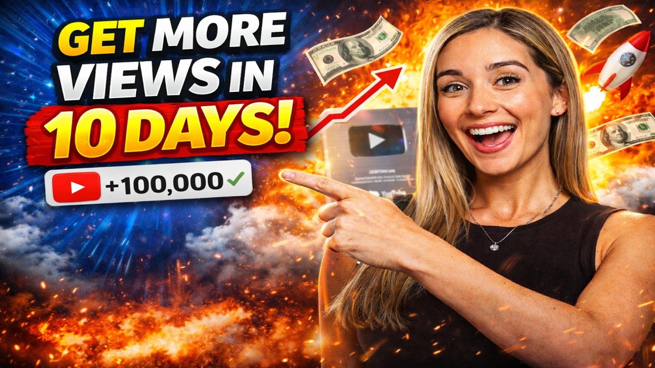 How To Get More YouTube Views in 10 Days (Step-By-Step Growth Plan ...