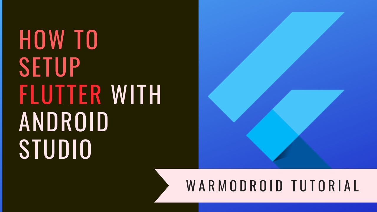 Flutter setup and installation with the android studio. | Flutter