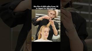 (ASMR) British YouTube Creator Gets Professional Haircut from Top Stylist in Tokyo, Japan