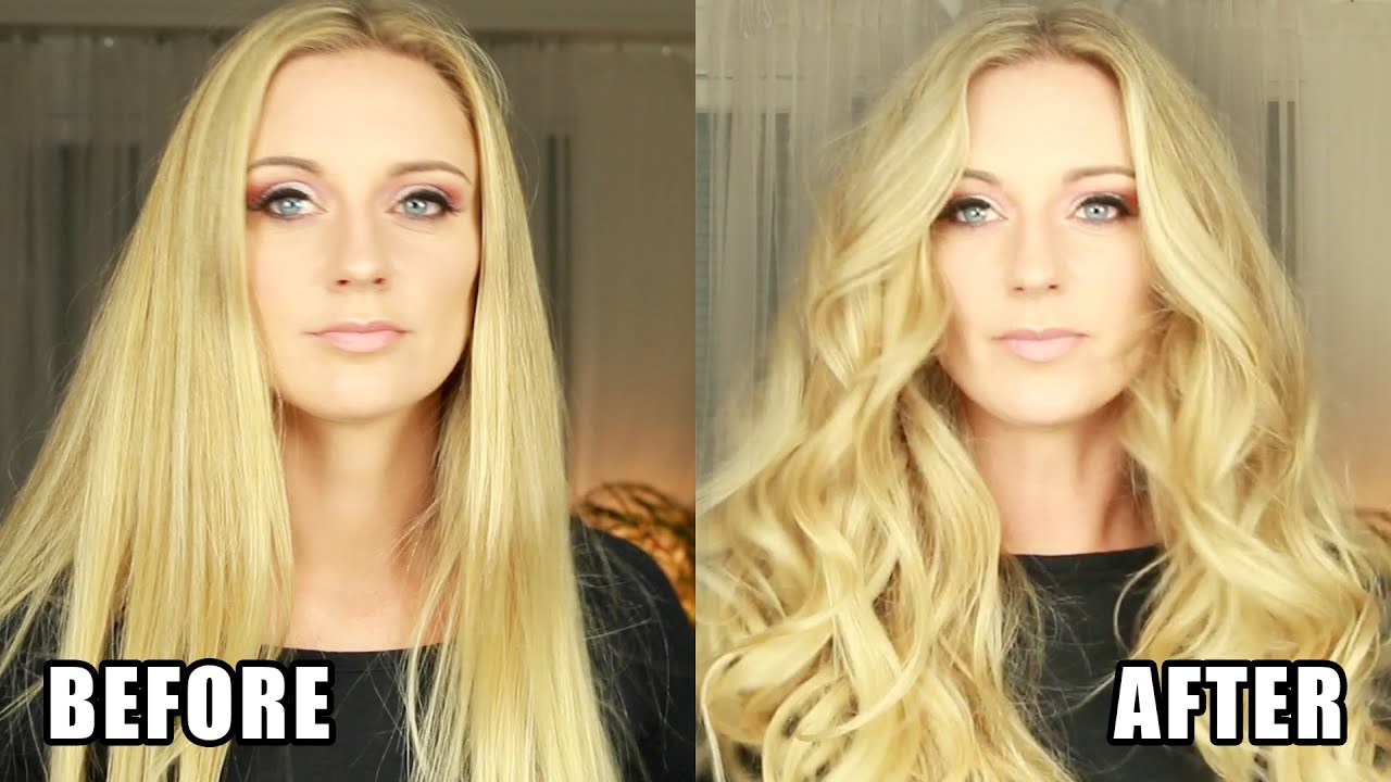 A Tutorial On How To Create Big Wavy Hair Youtube