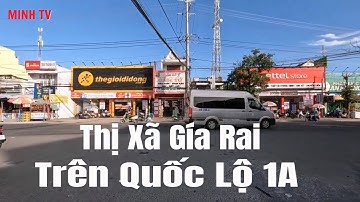 Thị Xã Gía Rai Tỉnh Bạc Liêu Trên Quốc Lộ 1A.