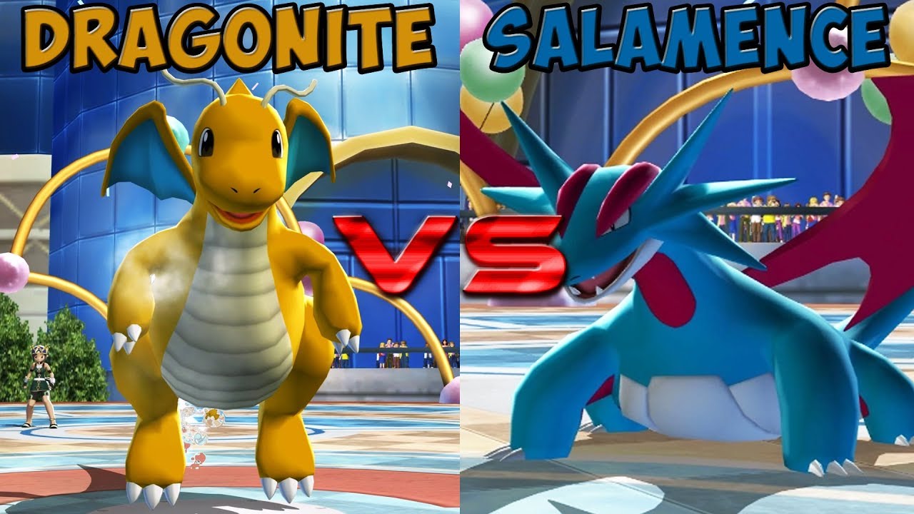 Pokemon Battle Revolution Dragonite Vs Salamence