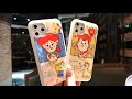 Luxury Brand Cartoon characters Case Soft For Iphone 11 Pro X Xs Max Xr
8 7 6 6s Plus 5 5S SE Matte Silicone Phone Cover