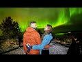 Northern Lights Tour & Timelapse in Finland🌌 | Lapland Aurora Hunting Tour!