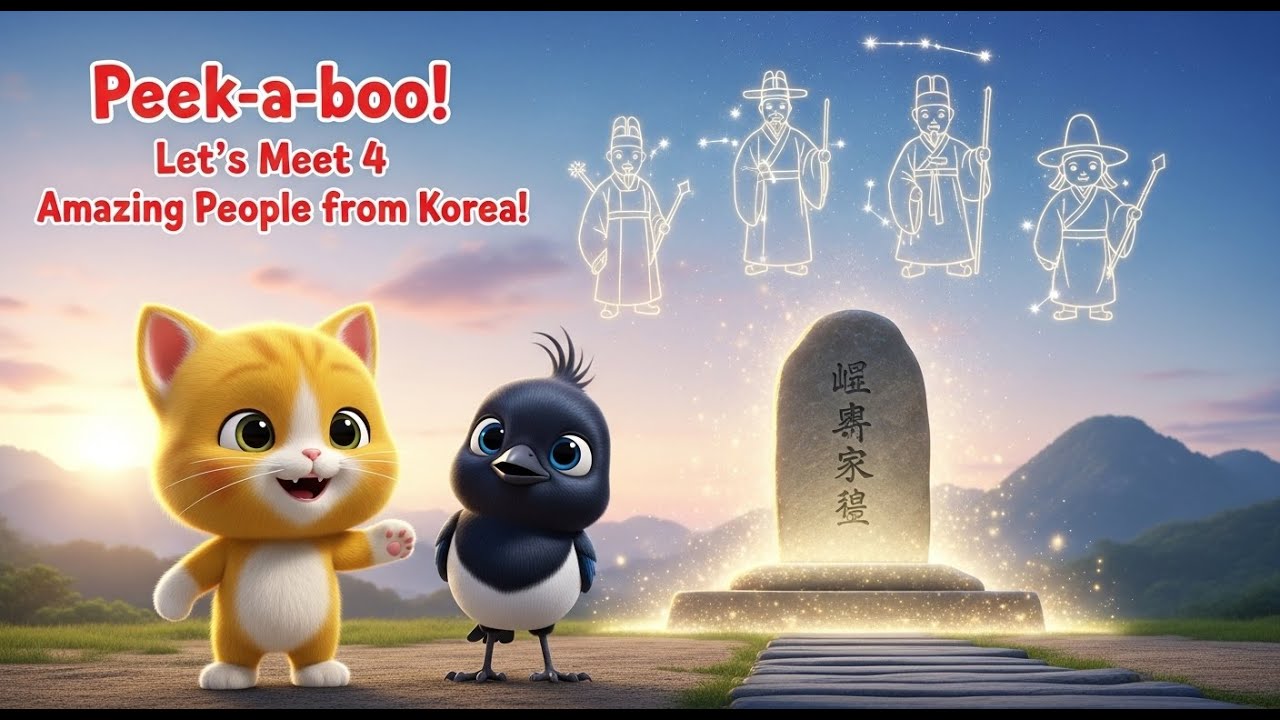Peek a boo! Let's Meet 4 Amazing People from Korea! - YouTube