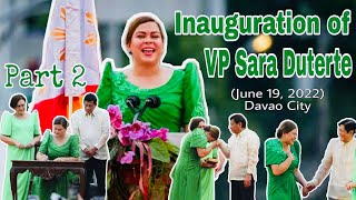 Virtual Inauguration of The 15th Vice President Sara Duterte | JUNE 19, 2022