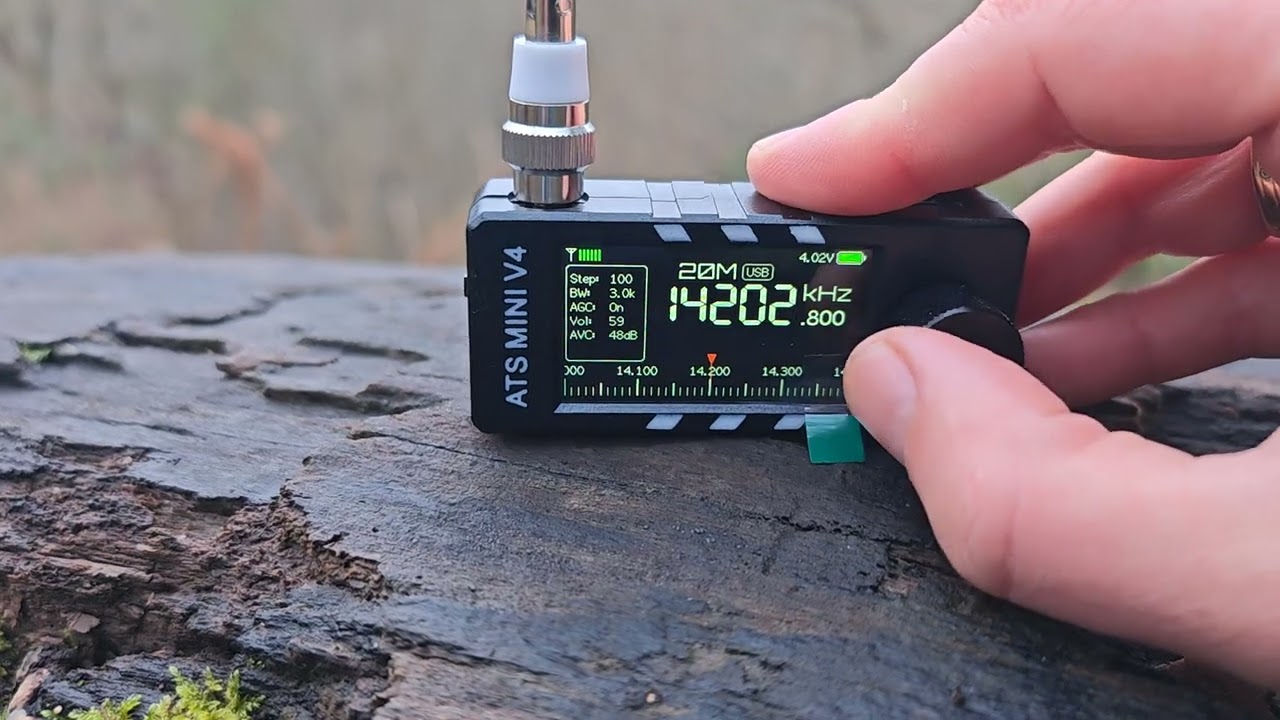 ATS Mini V4 outdoor test