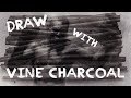 Comment dessiner  esquisser avec du charbon de bois de saule de vigne  pose de la figure vue de dos avec chris legaspi