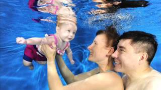 First Time Underwater Baby Swimming Photography