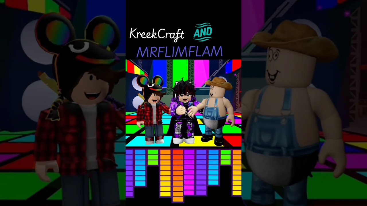 ROBLOX DANCE CHALLENGE With MRFLIMFLAM KREEKCRAFT YouTube 