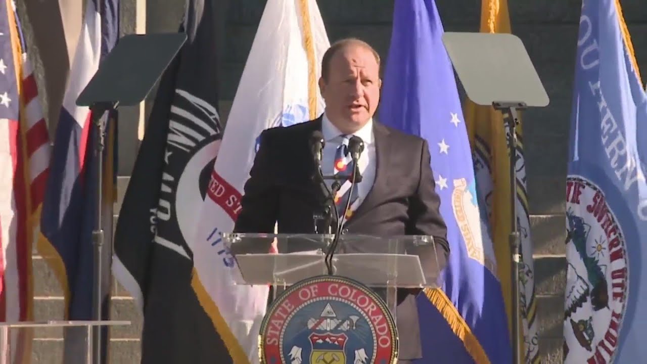 Gov. Polis sworn in for second term in Colorado - YouTube