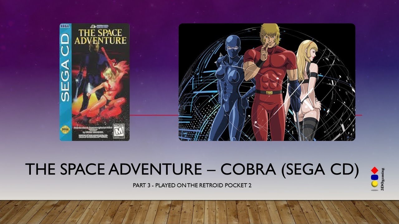 The Space Adventure — Cobra (Sega CD) on the Retroid Pocket 2 