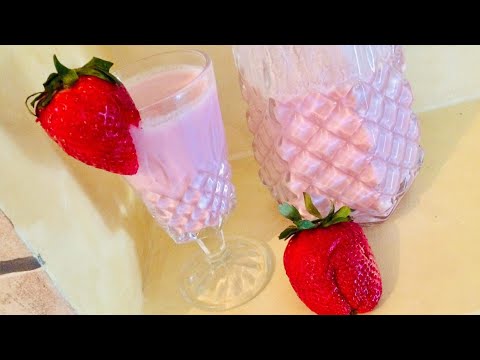 مشروب الفراولة