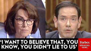 'I'm So Disappointed': Jacky Rosen Calls Out Marco Rubio For Cancelling 'Dozens Of Awards' For Women
