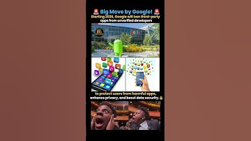 🚨 Google’s 2026 Update: No More Unverified Third-Party Apps! | Big Security Move 🔒📱#shorts #viral